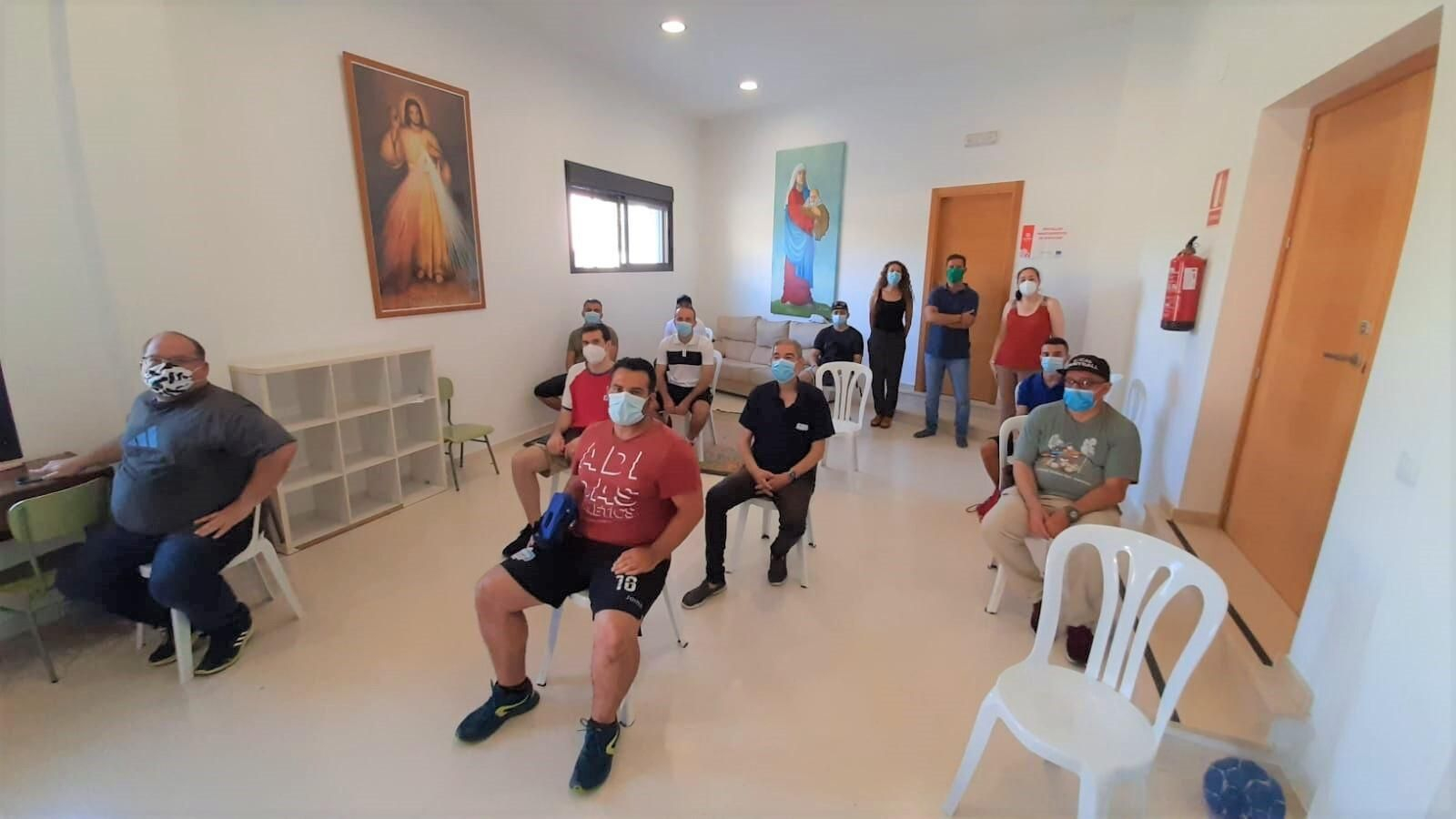 Algunos de los participantes en la formación.