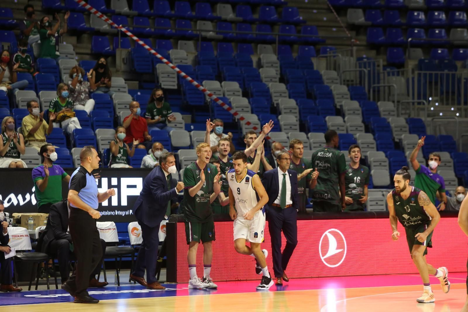 Las fotos del Unicaja - Boulogne Metropolitans 92