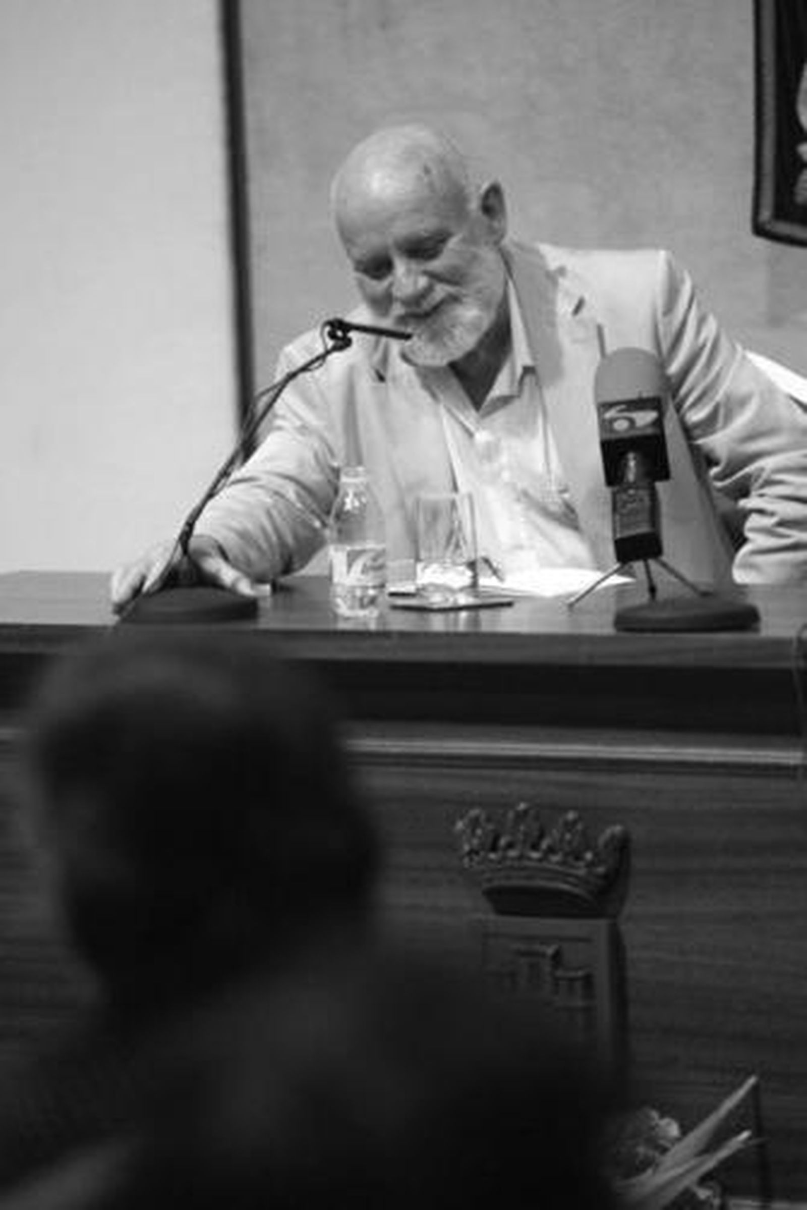 Juan Gómez Macías, fotografiado el pasado viernes.