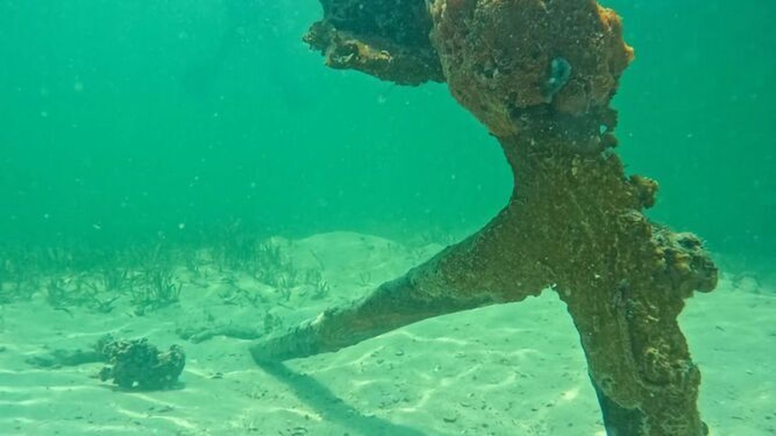 Hallan el ancla de un barco de vapor que naufragó en 1906 en Florida con 100 personas