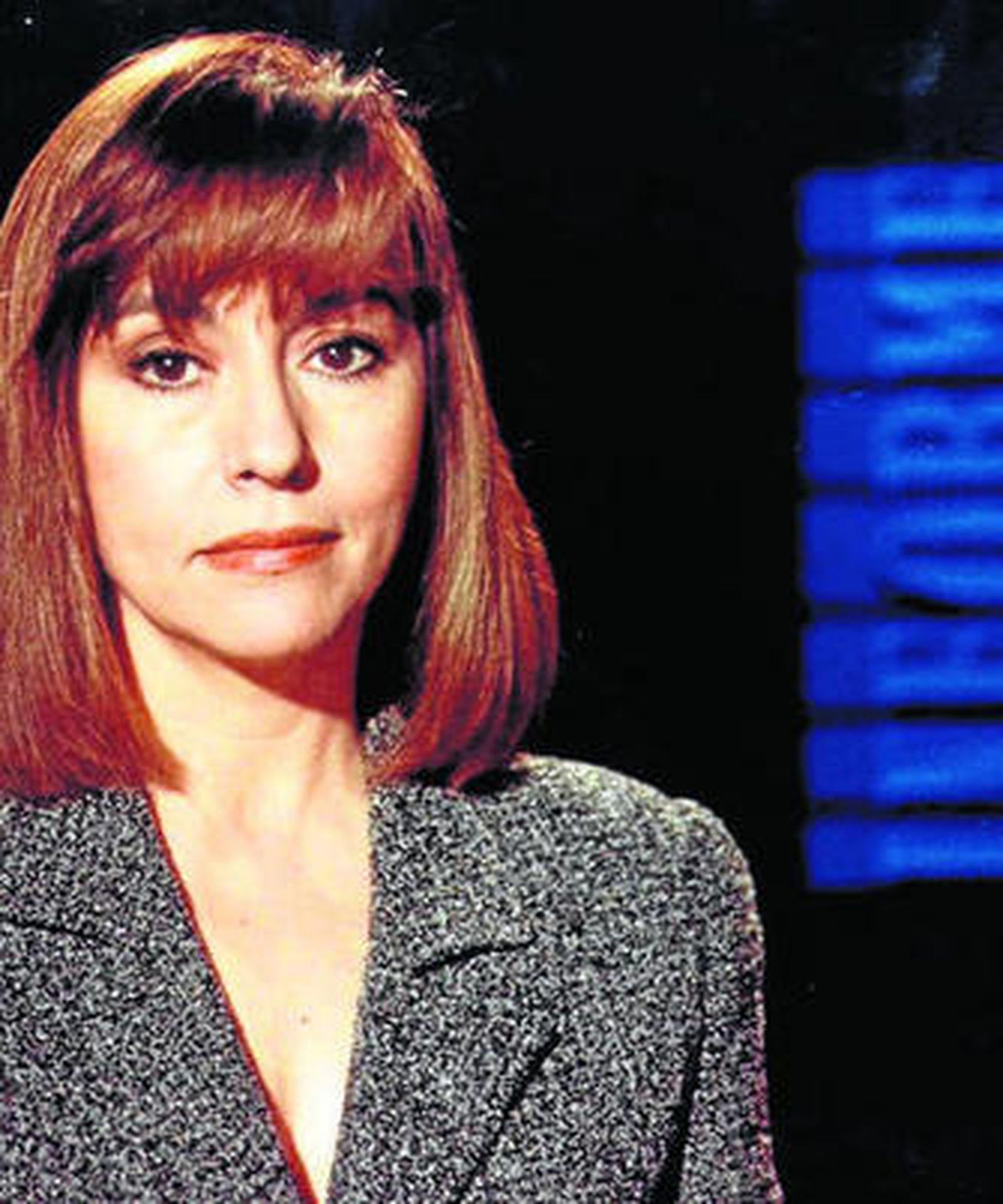 Mari Carmen García Vela, presentadora de 'Informe Semanal' durante 13 años.