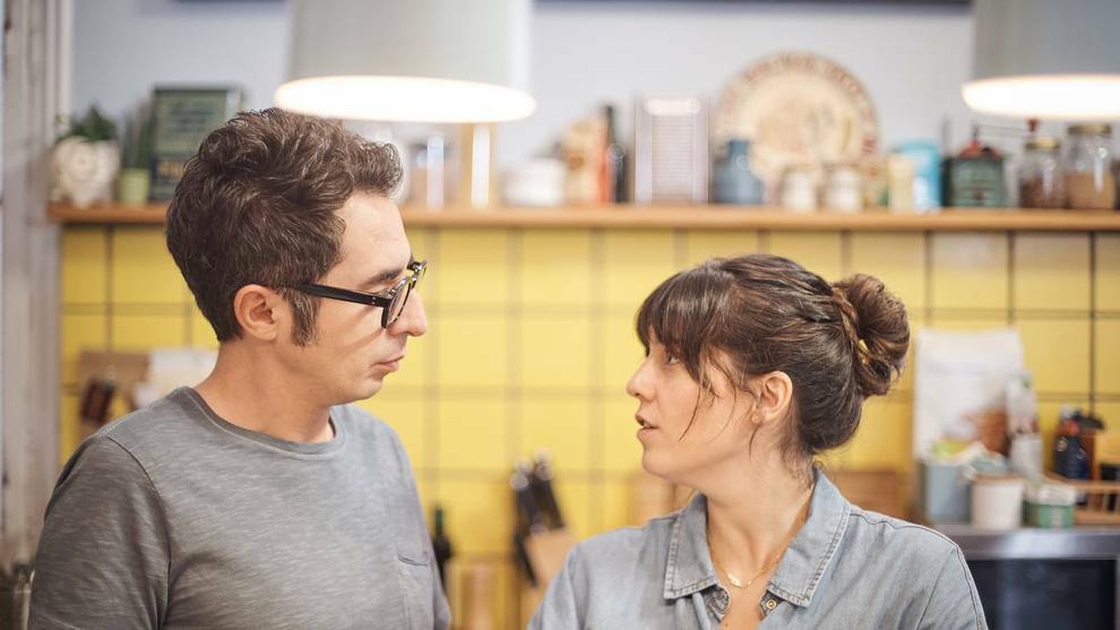 Eva Ugarte con Berto Romero en 'Mira lo que has hecho'