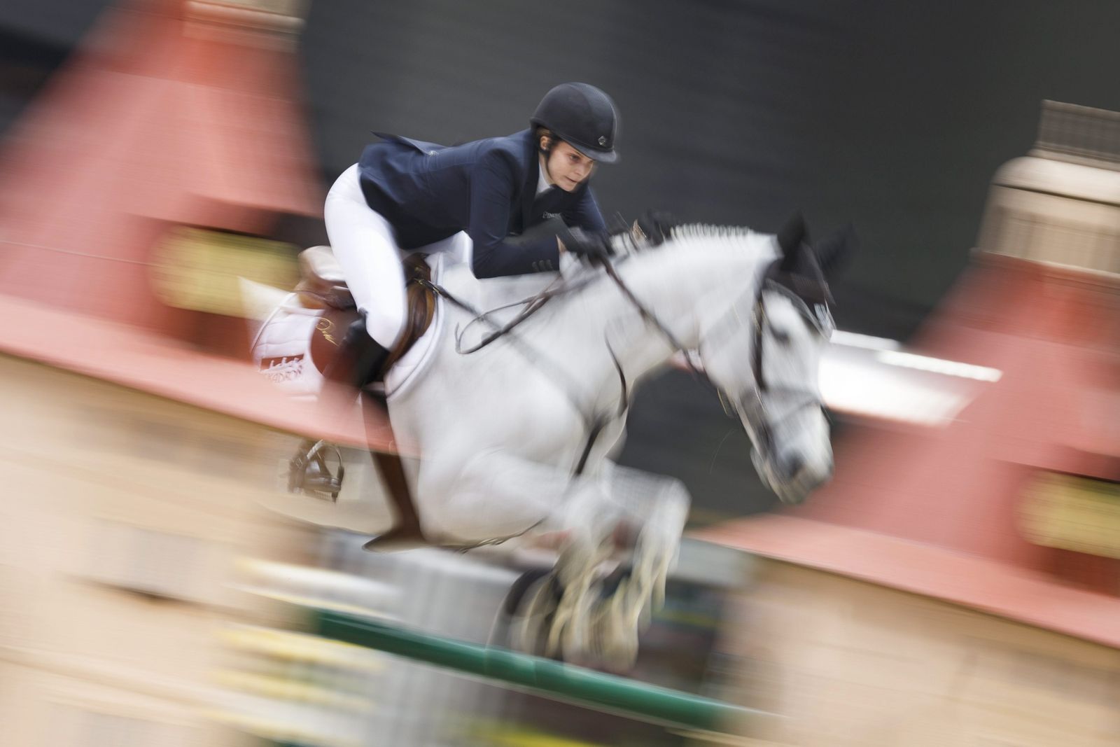 El amor por la hípica, que unió a Athina con su ex, el también jinete Doda, la une ahora a Zorzi.