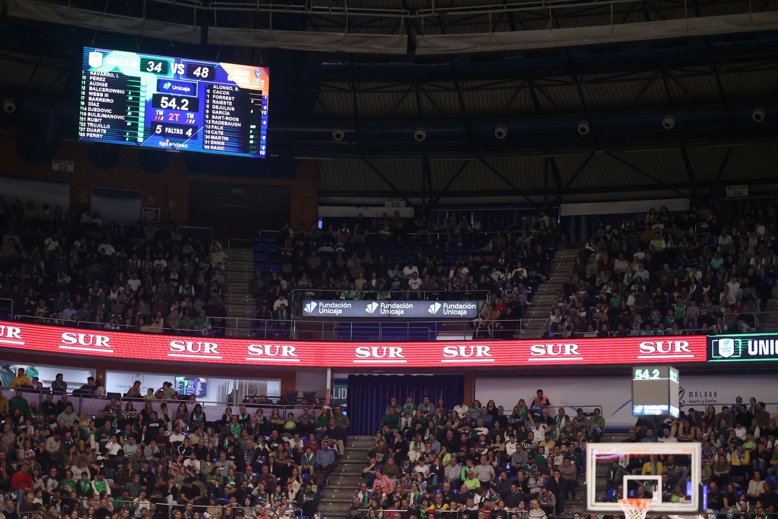 Búscate en el Carpena en el Unicaja-UCAM Murcia