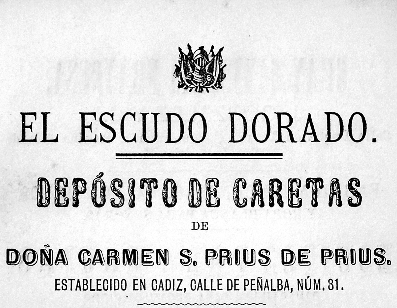Anuncio de 1872