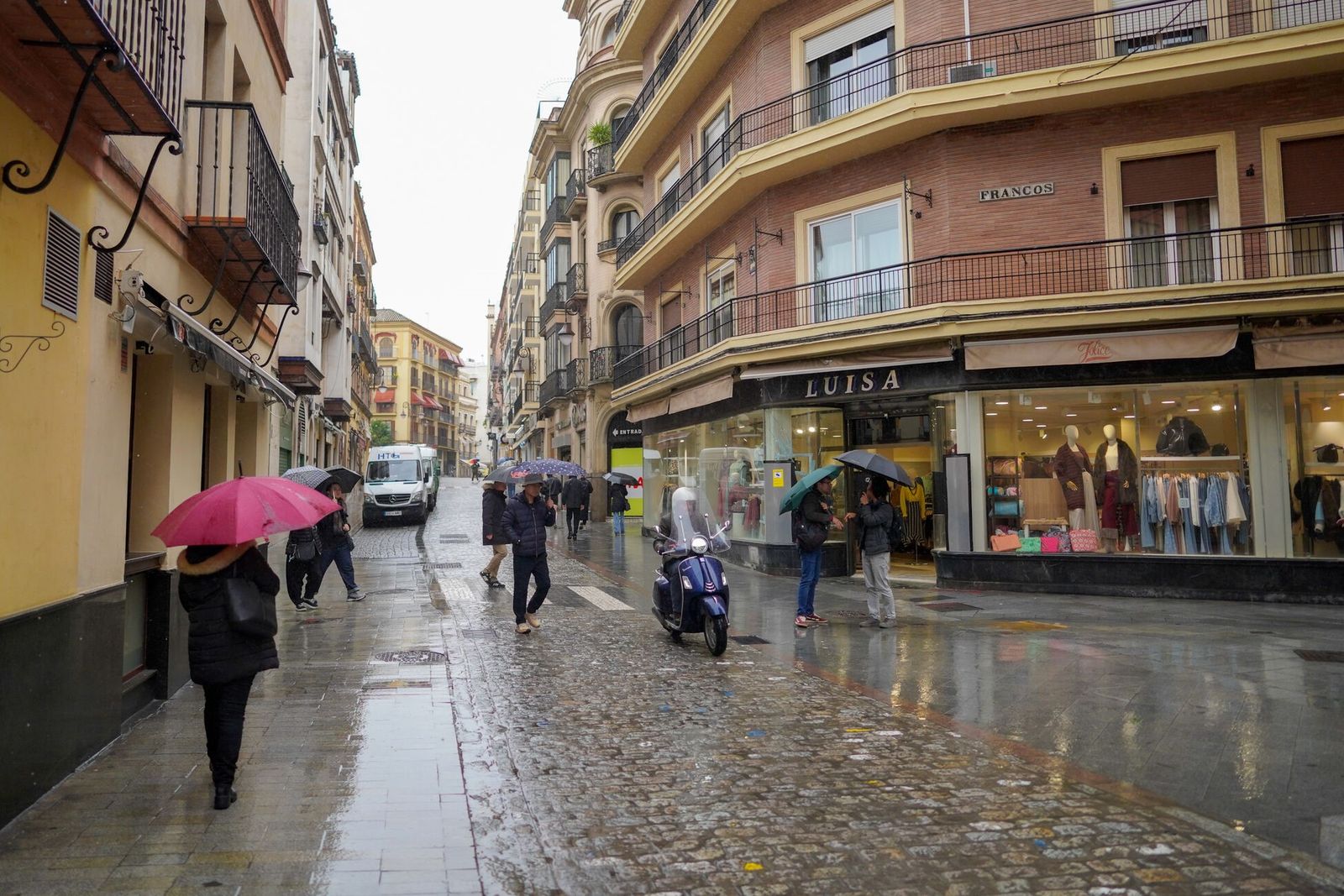 La Cuesta del Rosario, tras la reurbanización.