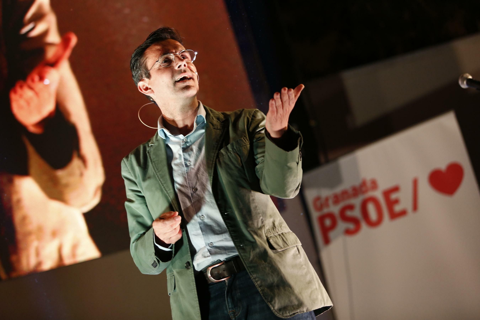 Las imágenes del inicio de la campaña del PSOE Las imágenes del inicio de la campaña del PSOE