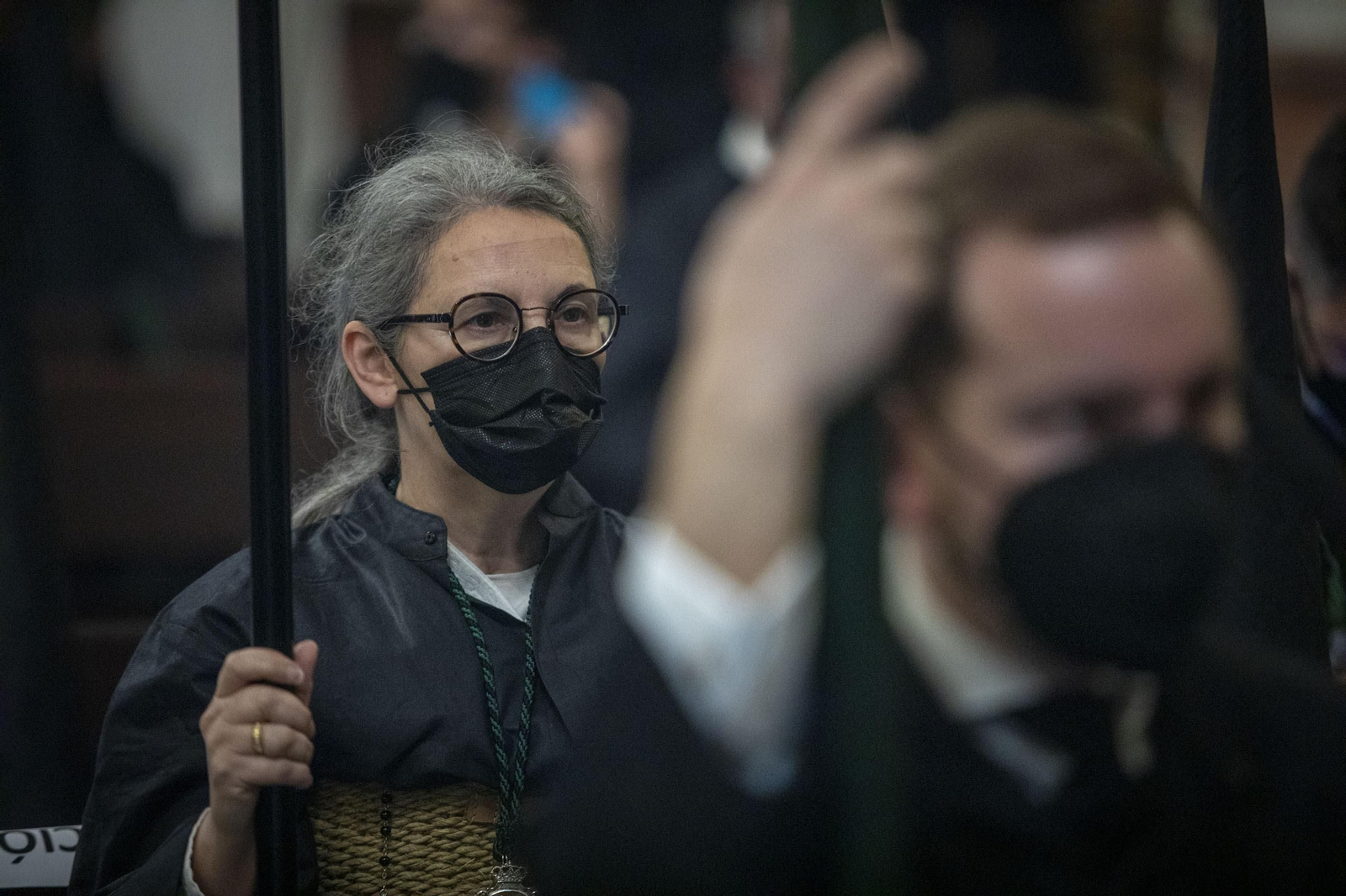 Las imágenes de la cofradía de Vera-Cruz en la Semana Santa de Cádiz 2022