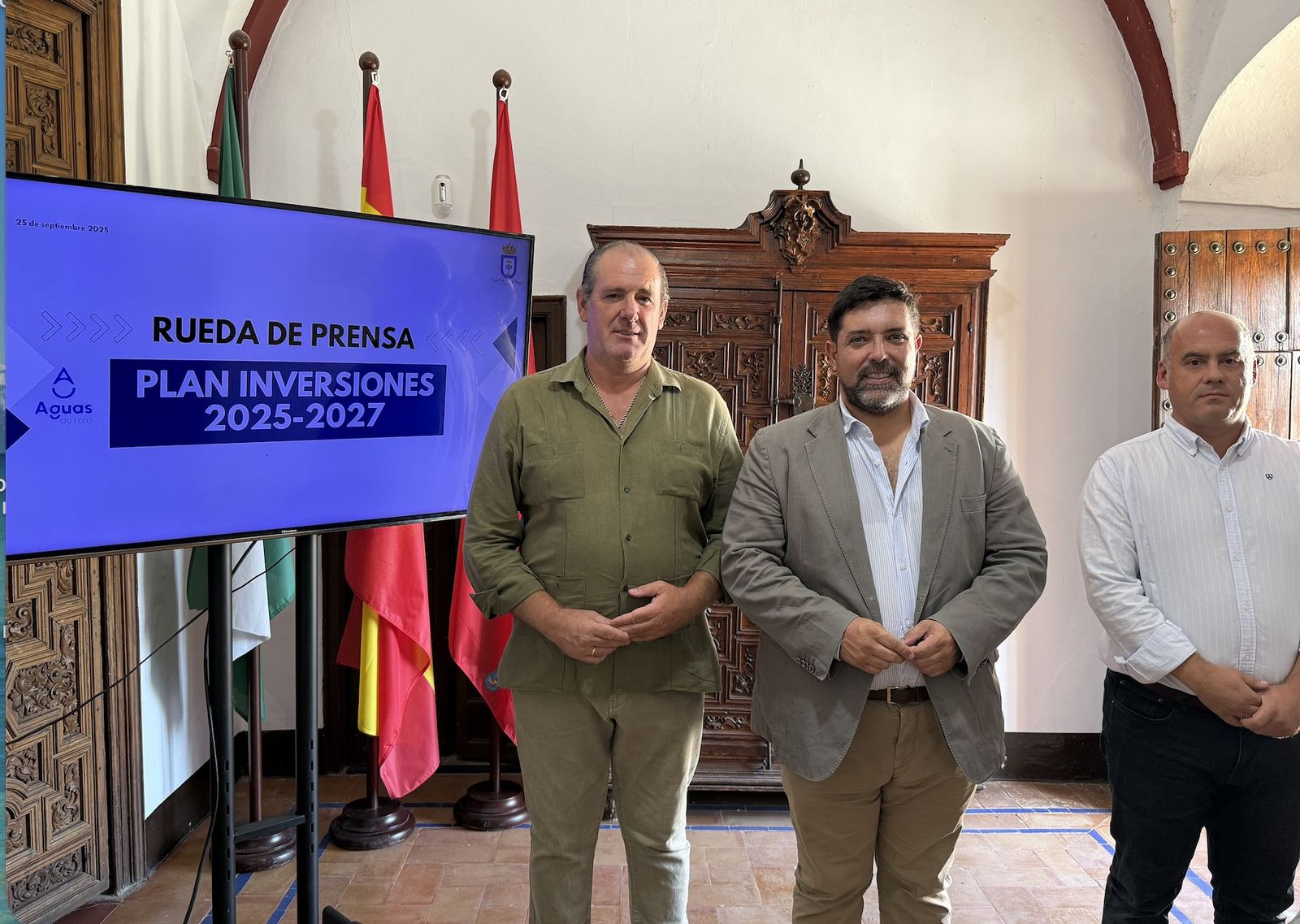 Presentación del Plan de Inversiones Agua 2025-27