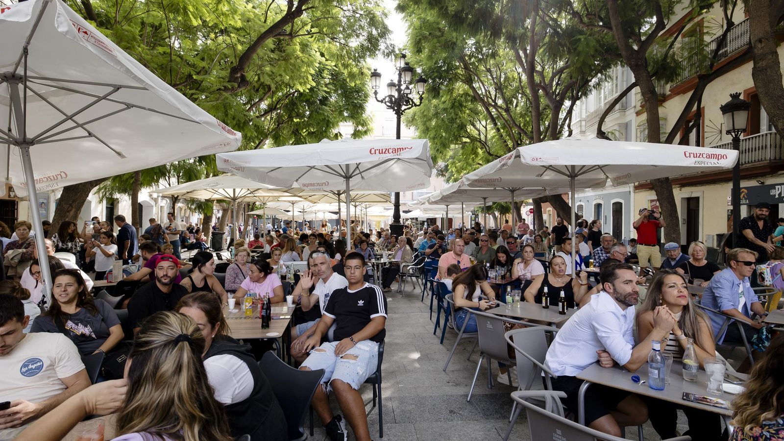 Imágenes del segundo día de SailGP en Cádiz