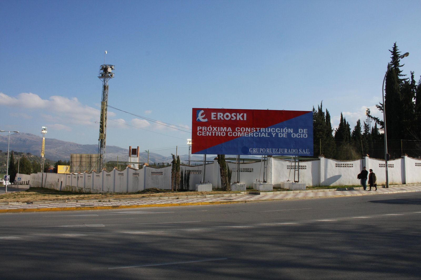 Antiguo campo de fútbol.
