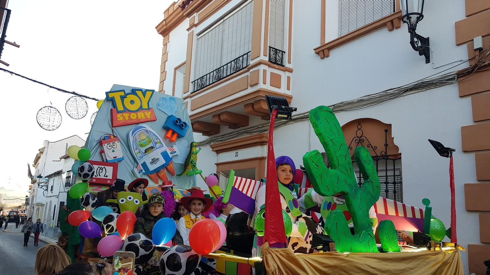 La visita de los Reyes Magos a la provincia