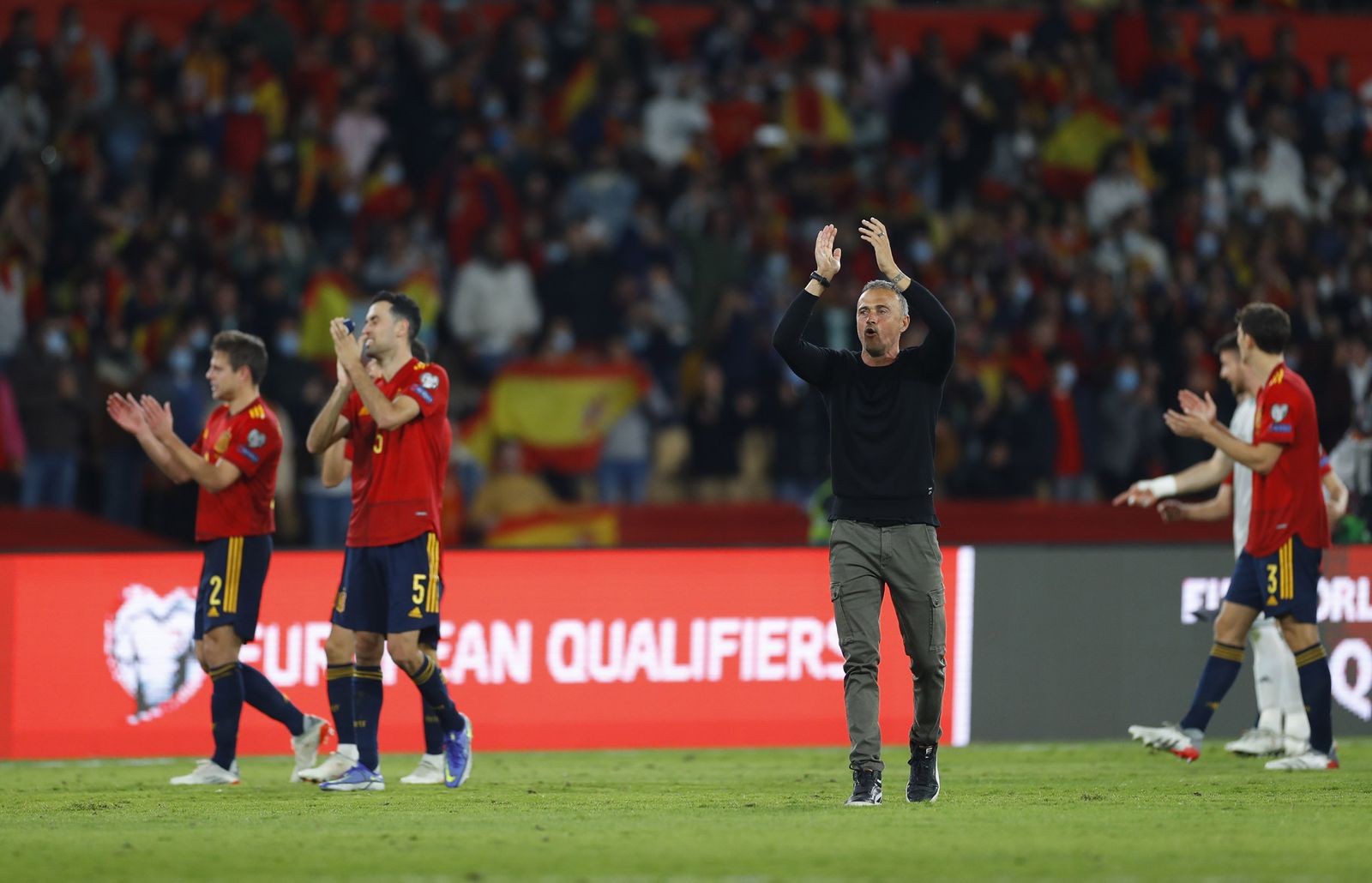 Las imágenes del España-Suecia