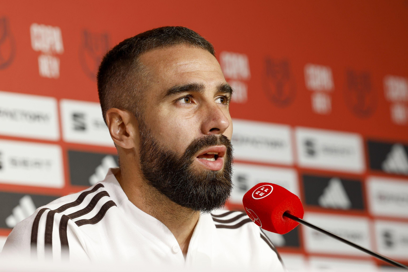 Las fotos de Real Madrid y Osasuna para la final de la Copa en Sevilla