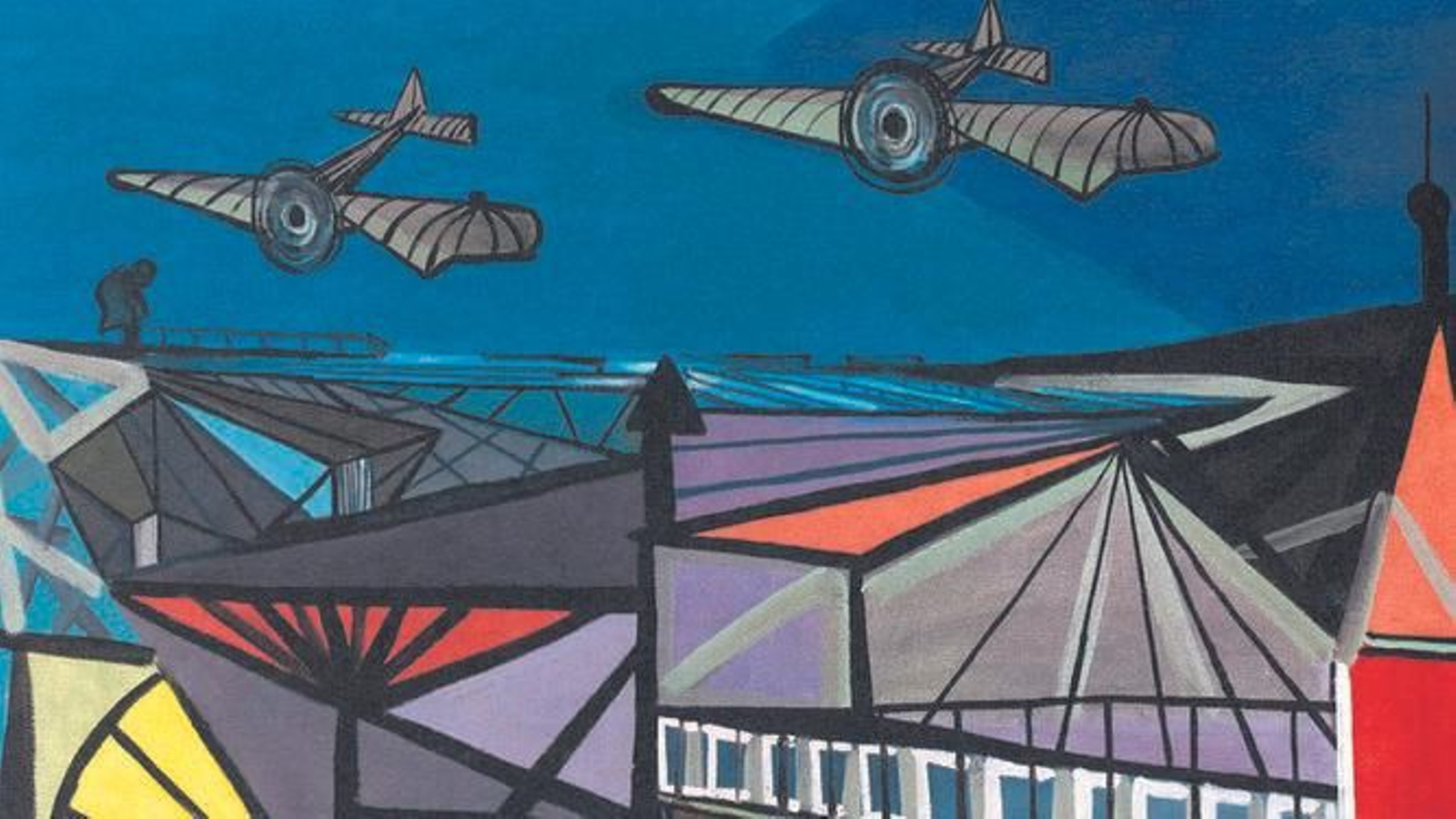 ‘Aviones’ (1945) de Óscar Domínguez.