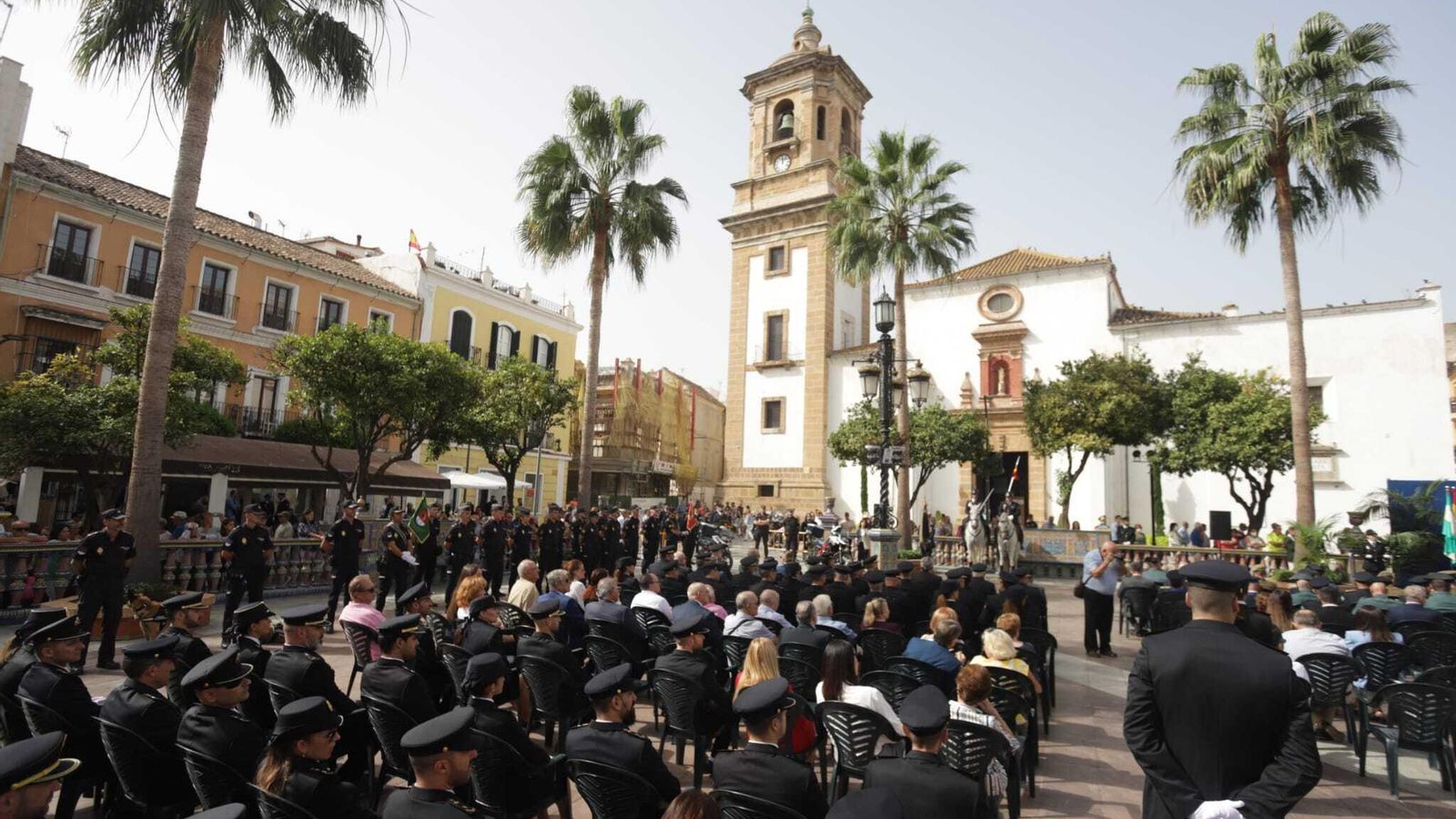 Festividad de los Santos Ángeles Custodios en la Plaza Alta