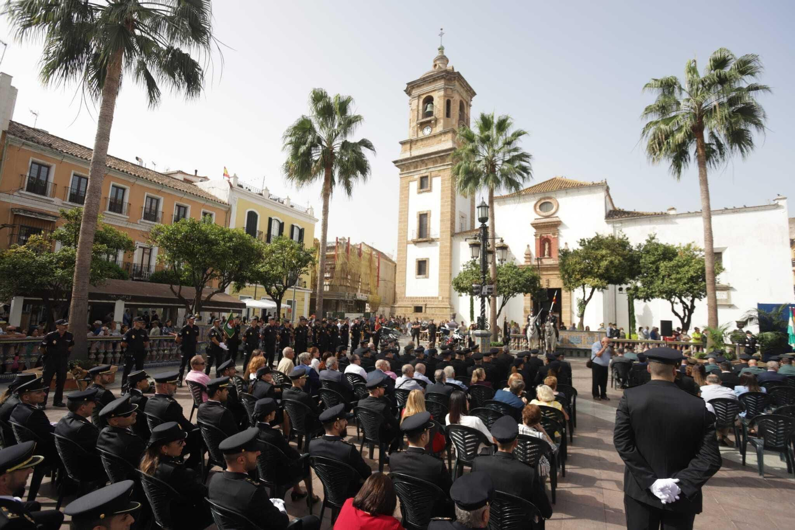 Festividad de los Santos Ángeles Custodios en la Plaza Alta. Festividad de los Santos Ángeles Custodios en la Plaza Alta.