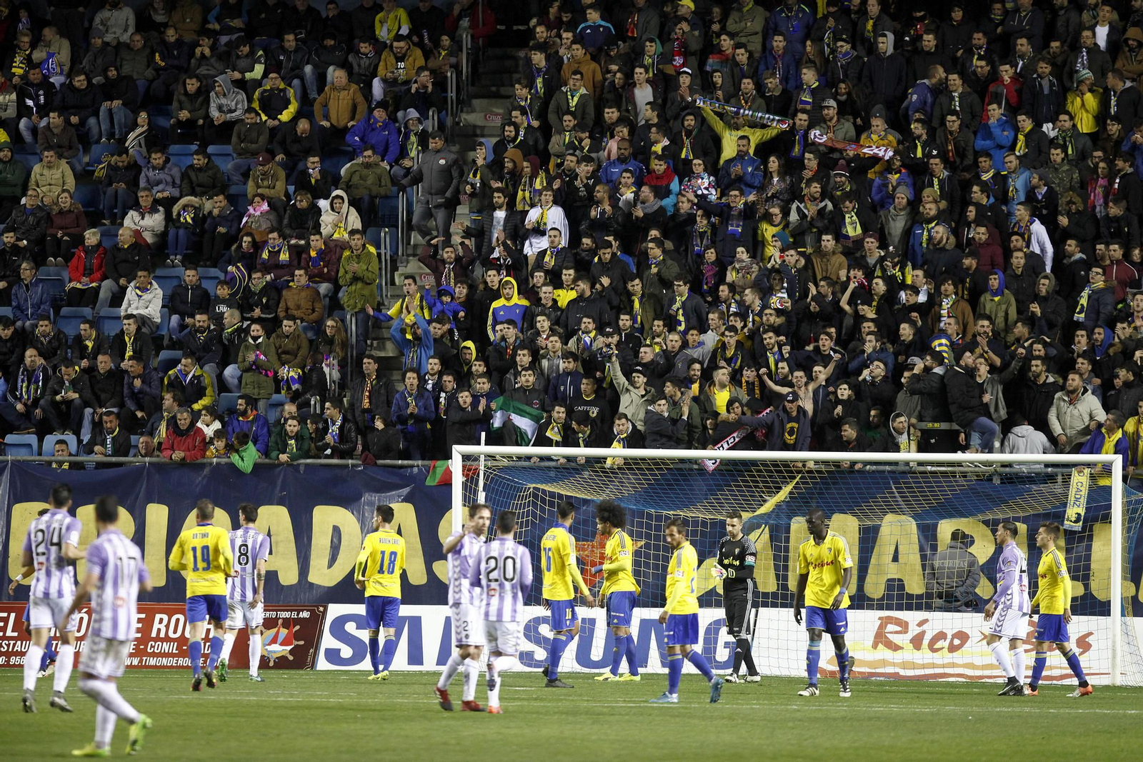 Cádiz-Valladolid, en imágenes