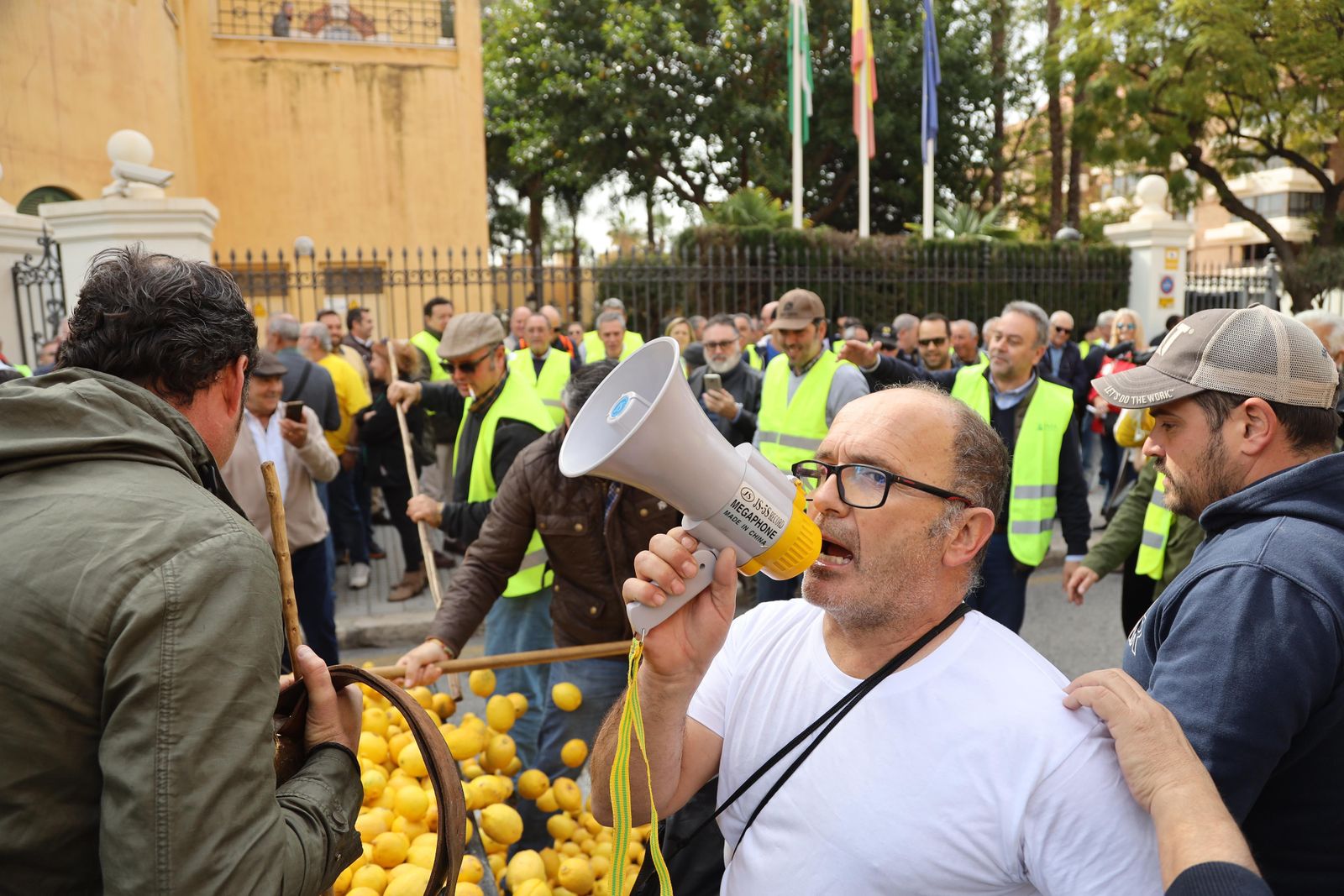 Vuelven los tractores a Málaga, las fotos de la protesta