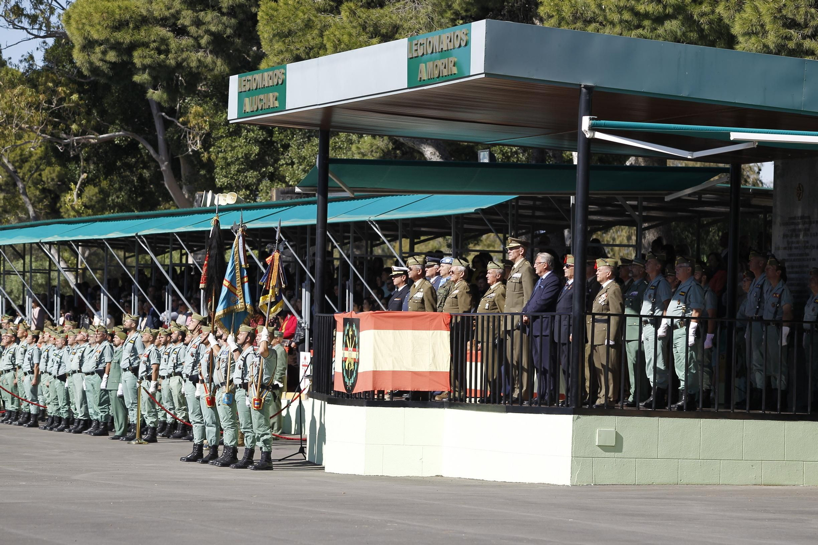 Fotogalería despedida contigente de La Legión con destino Líbano