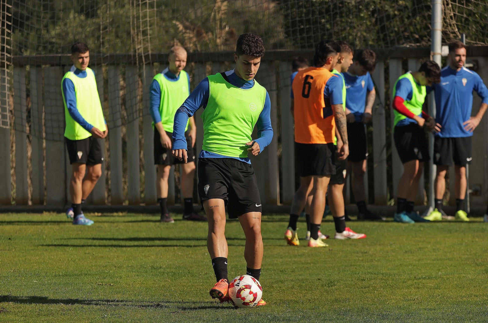 Fotos del entrenamiento del Algeciras preparatorio al partido del domingo en Marbella