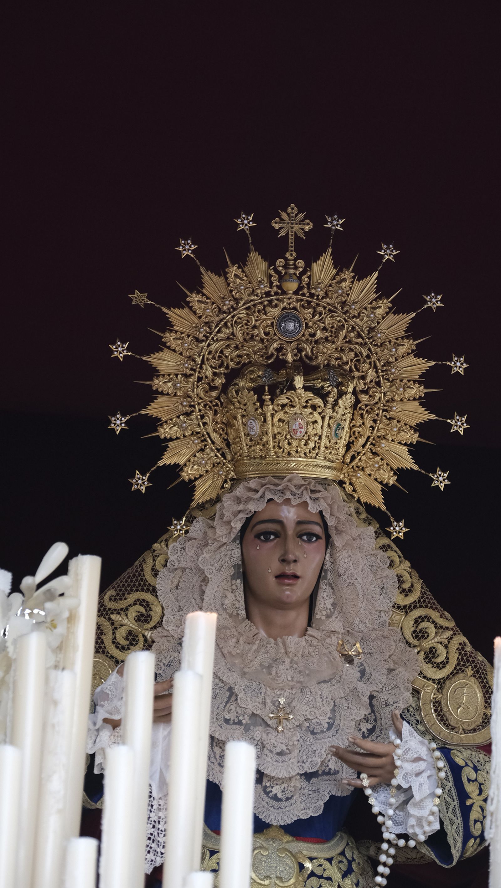 Fotogalería procesión de la Santa Cena. Semana Santa de Almería 2022.