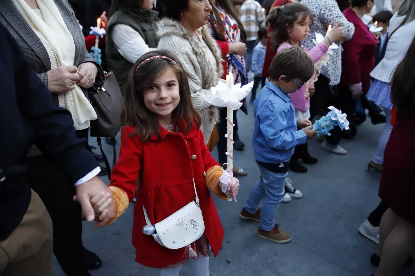 La procesión de las Velas de Villanueva de Córdoba, en imágenes.