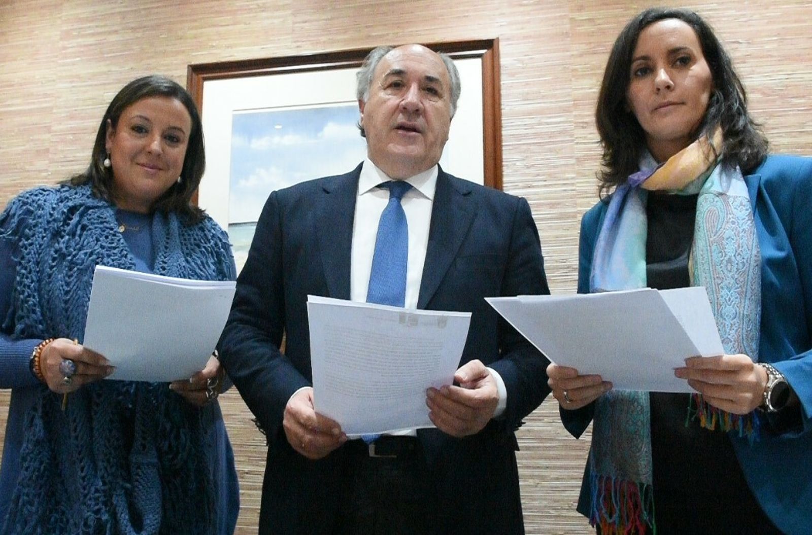 Laura Ruiz, José Ignacio Landaluce y Yéssica Rodríguez.