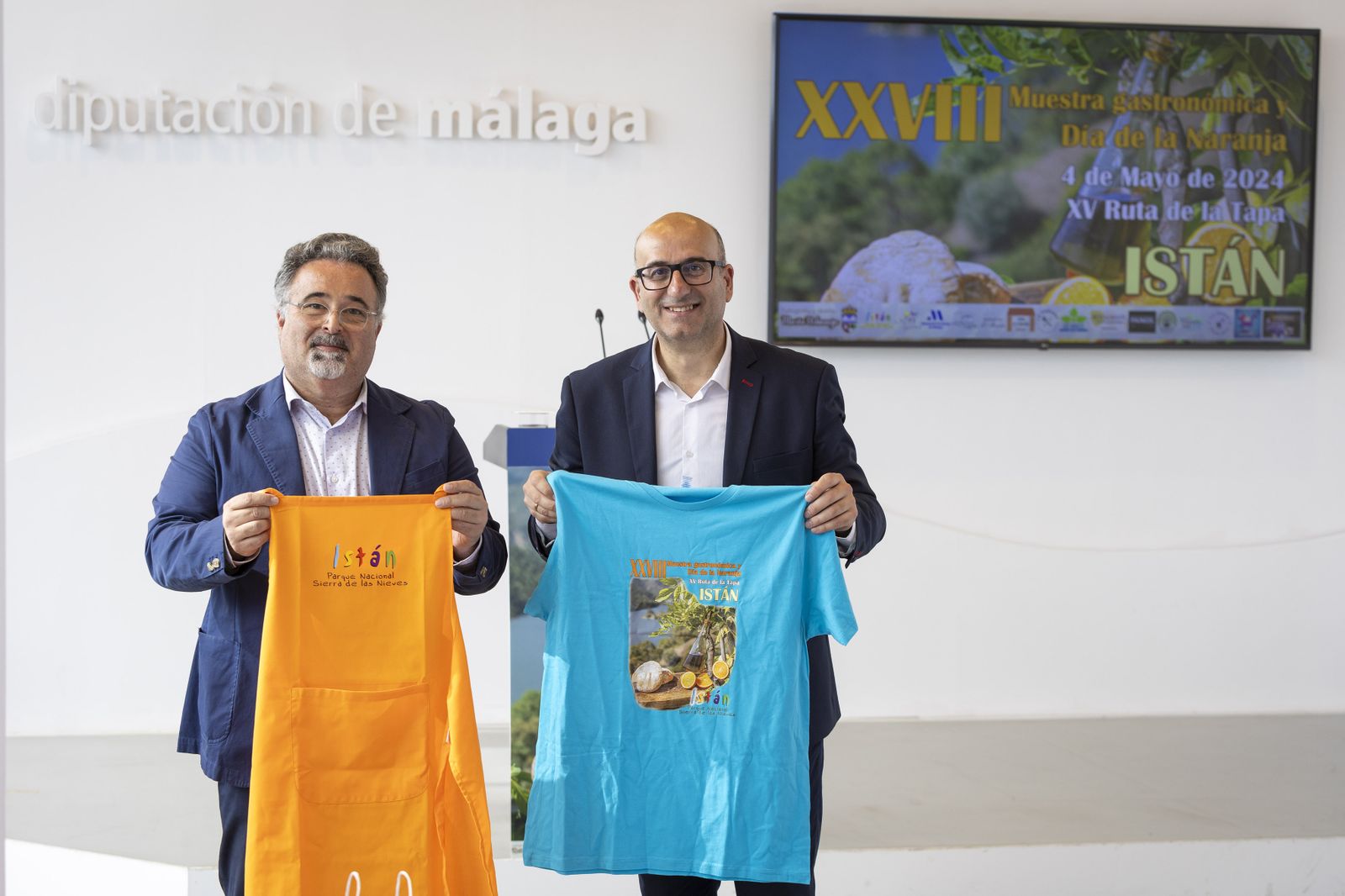 Presentación de la 28 Muestra Gastronómica y Día de la Naranja de Istán.