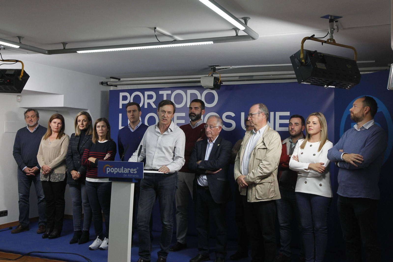 Fotogalería noche Elecciones Generales 10 Noviembre 2019. Almería