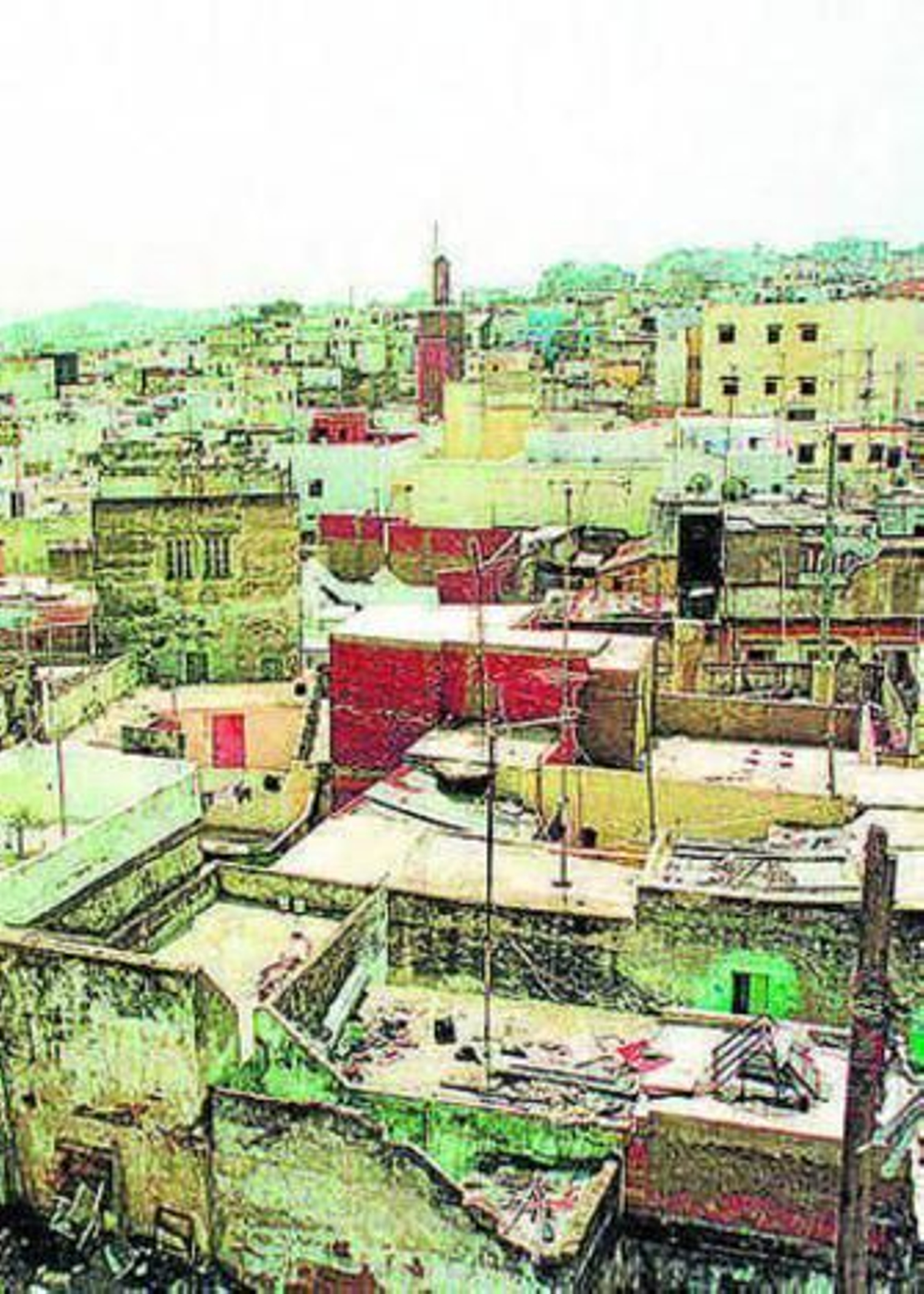 Una vista de Tánger.