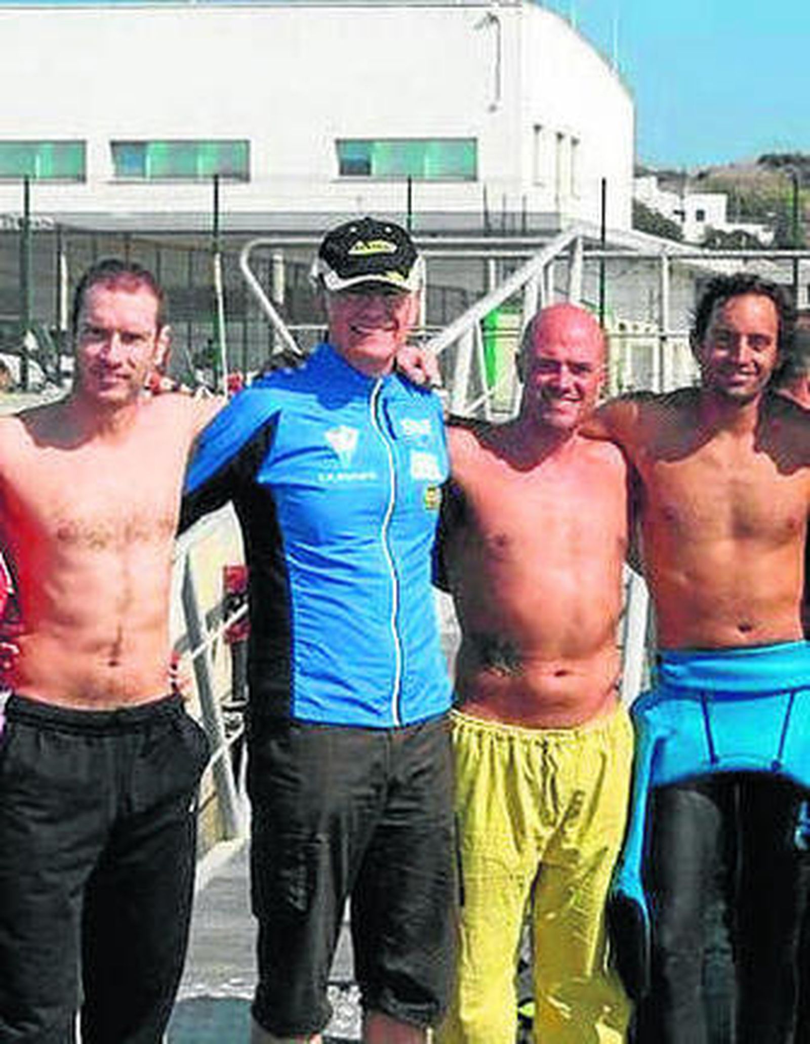 Algunos de los que cruzaron.