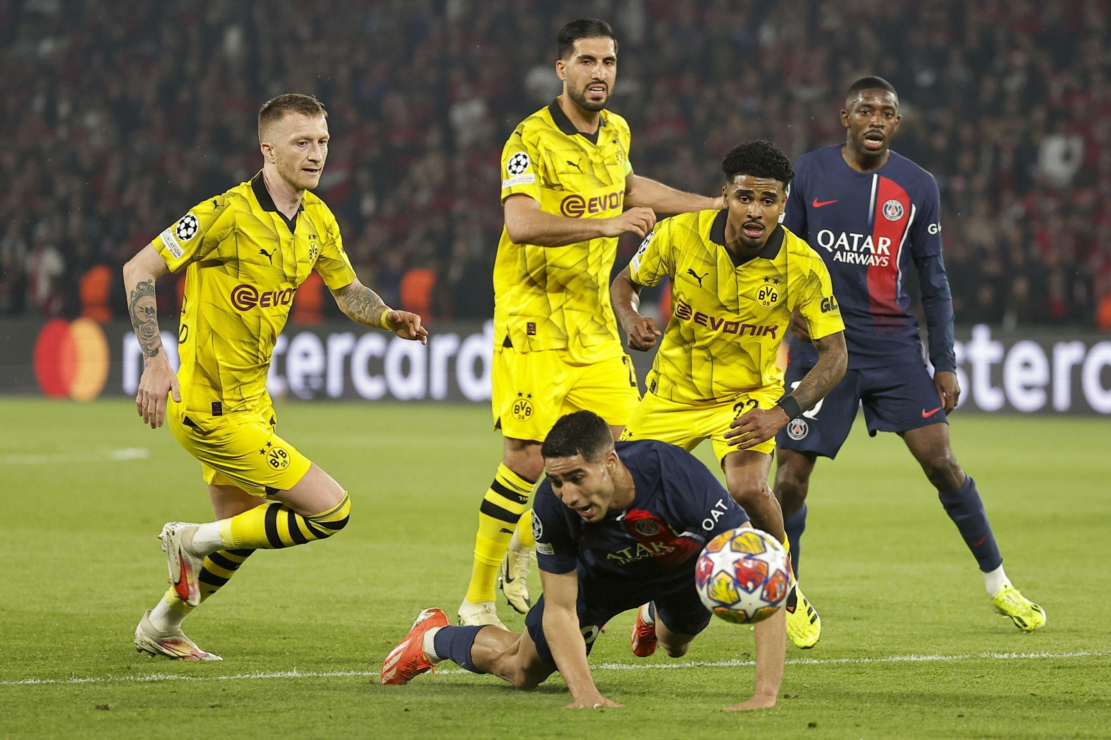 Las fotos del PSG - Borussia Dortmund