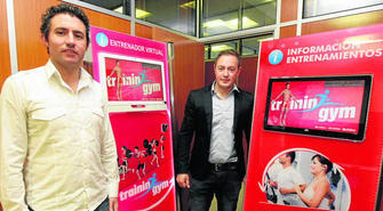 Bernardo Hernández, programador, y Rafael Martos, gerente, son los impulsores de la aplicación.