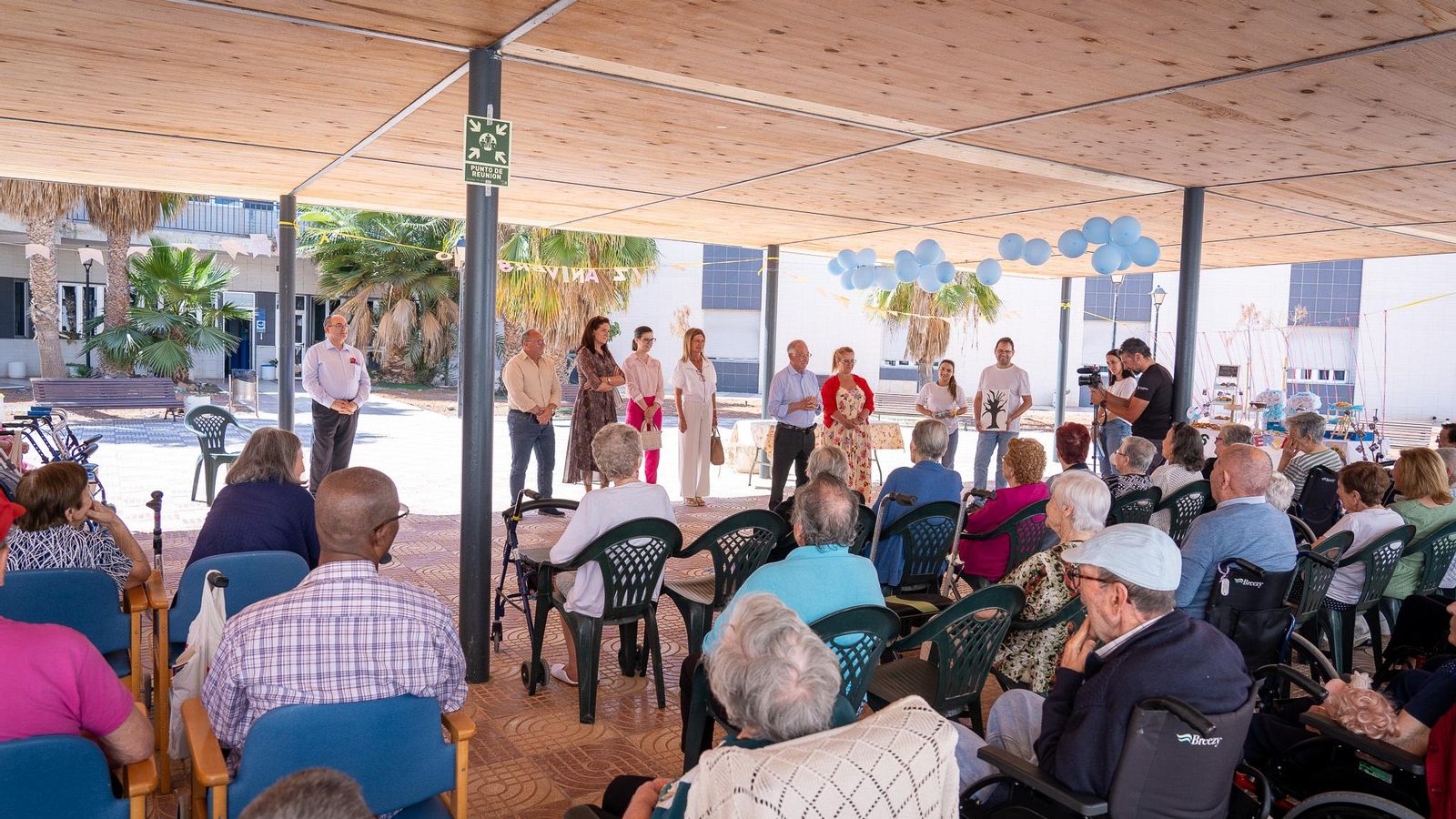 En la tarde de este lunes, los usuarios celebraron una jornada de convivencia.