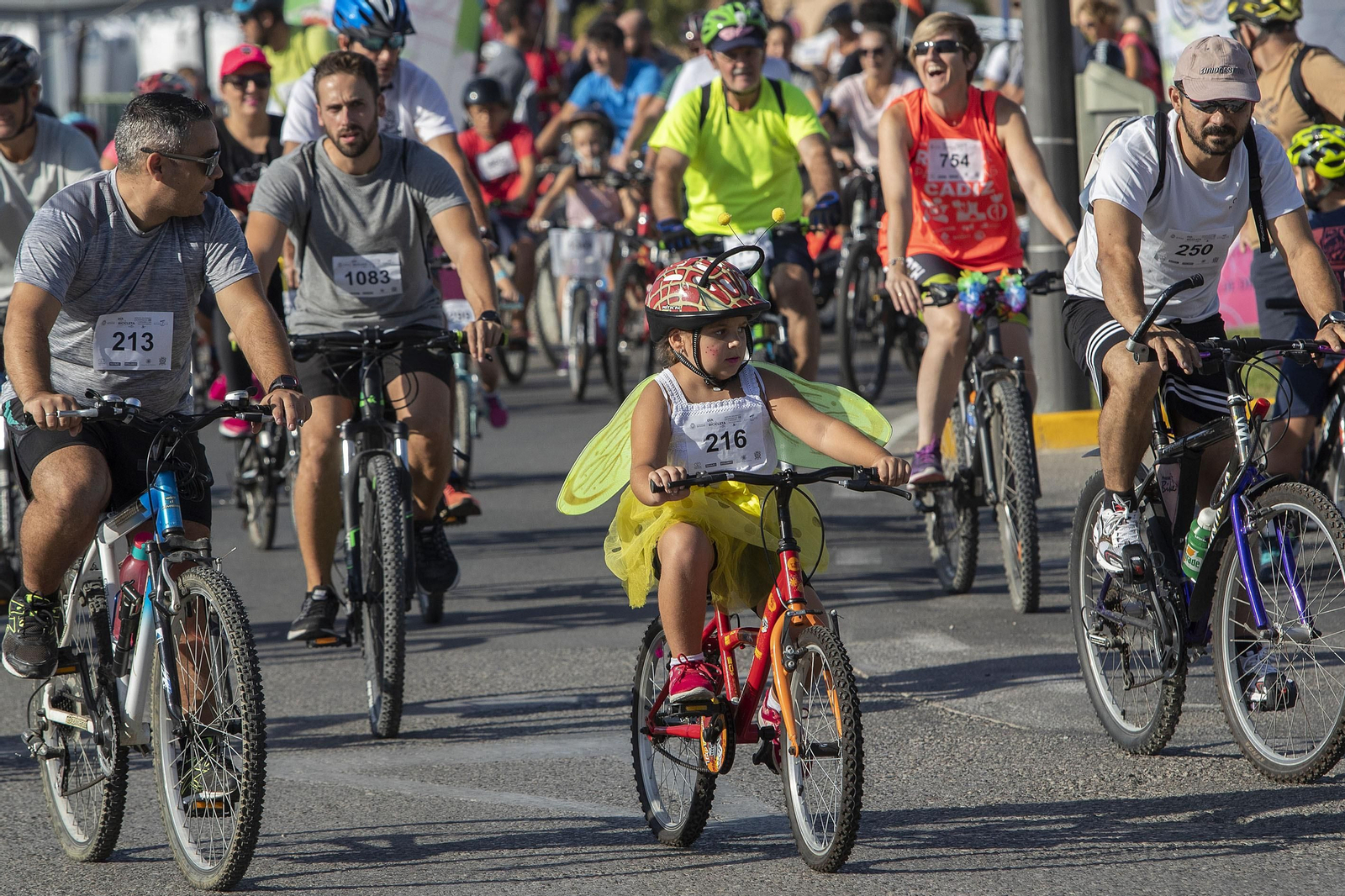 Las imágenes del Día de la Bicicleta en San Fernando