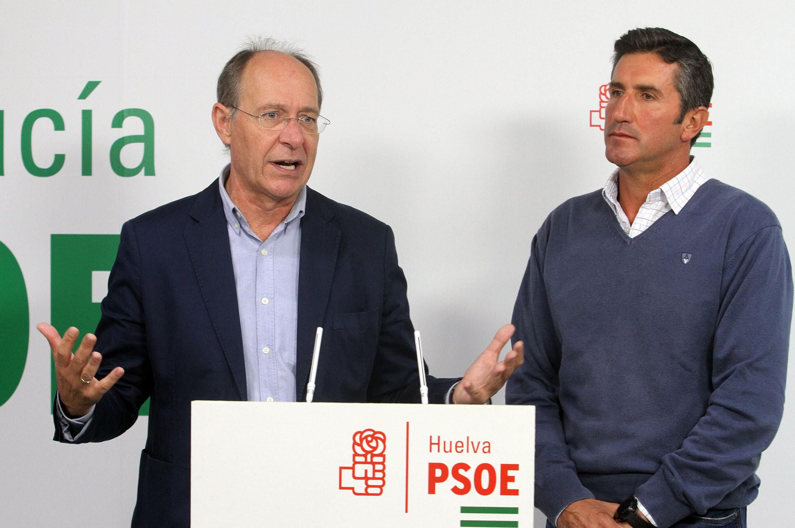 José Juan Díaz Trillo y Cristóbal Picón, ayer, en rueda de prensa.