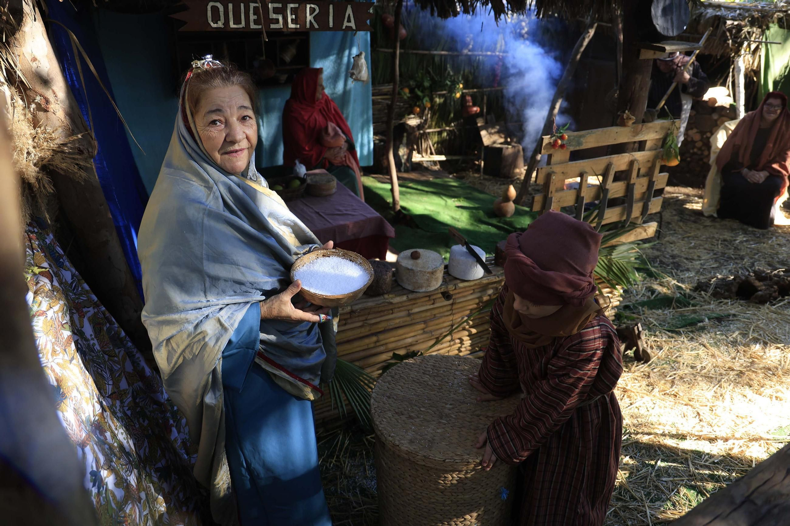 Las fotos de la inauguración del Belén Viviente de Pelayo en Algeciras