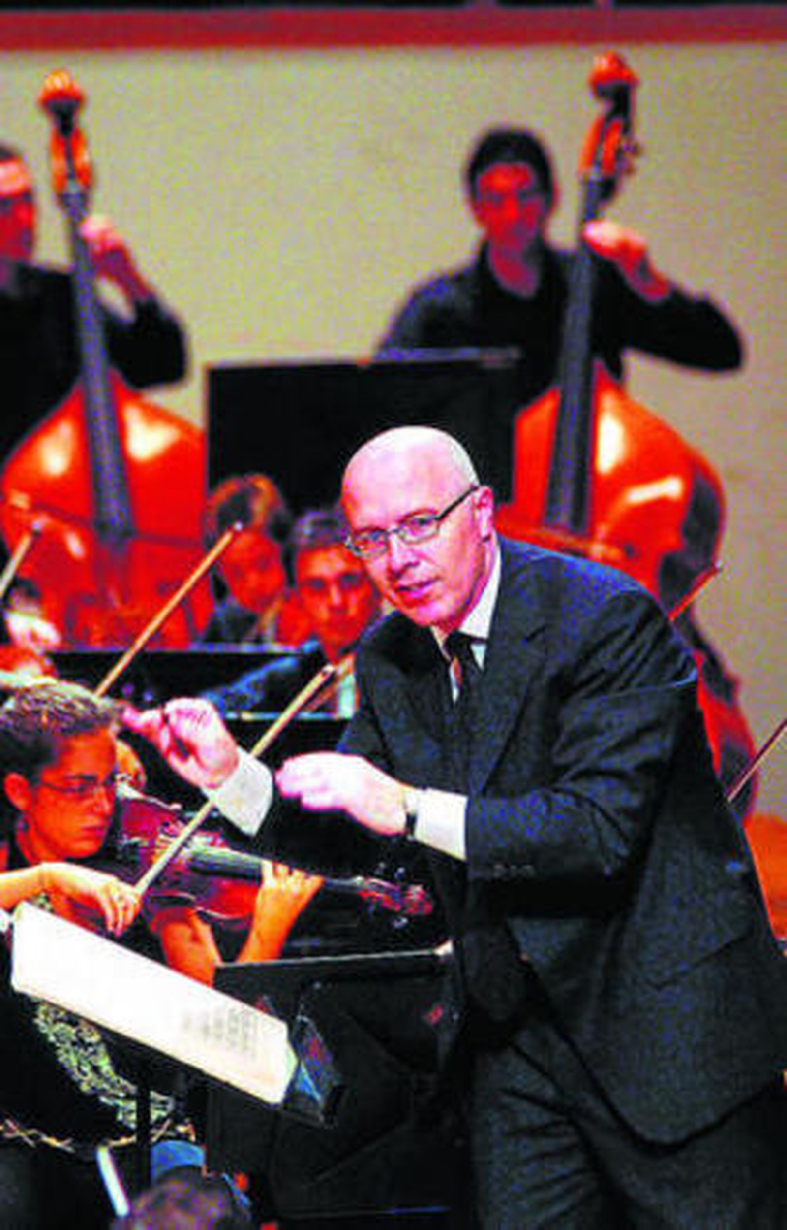 Michael Thomas, al frente de la OJA en una imagen de archivo.