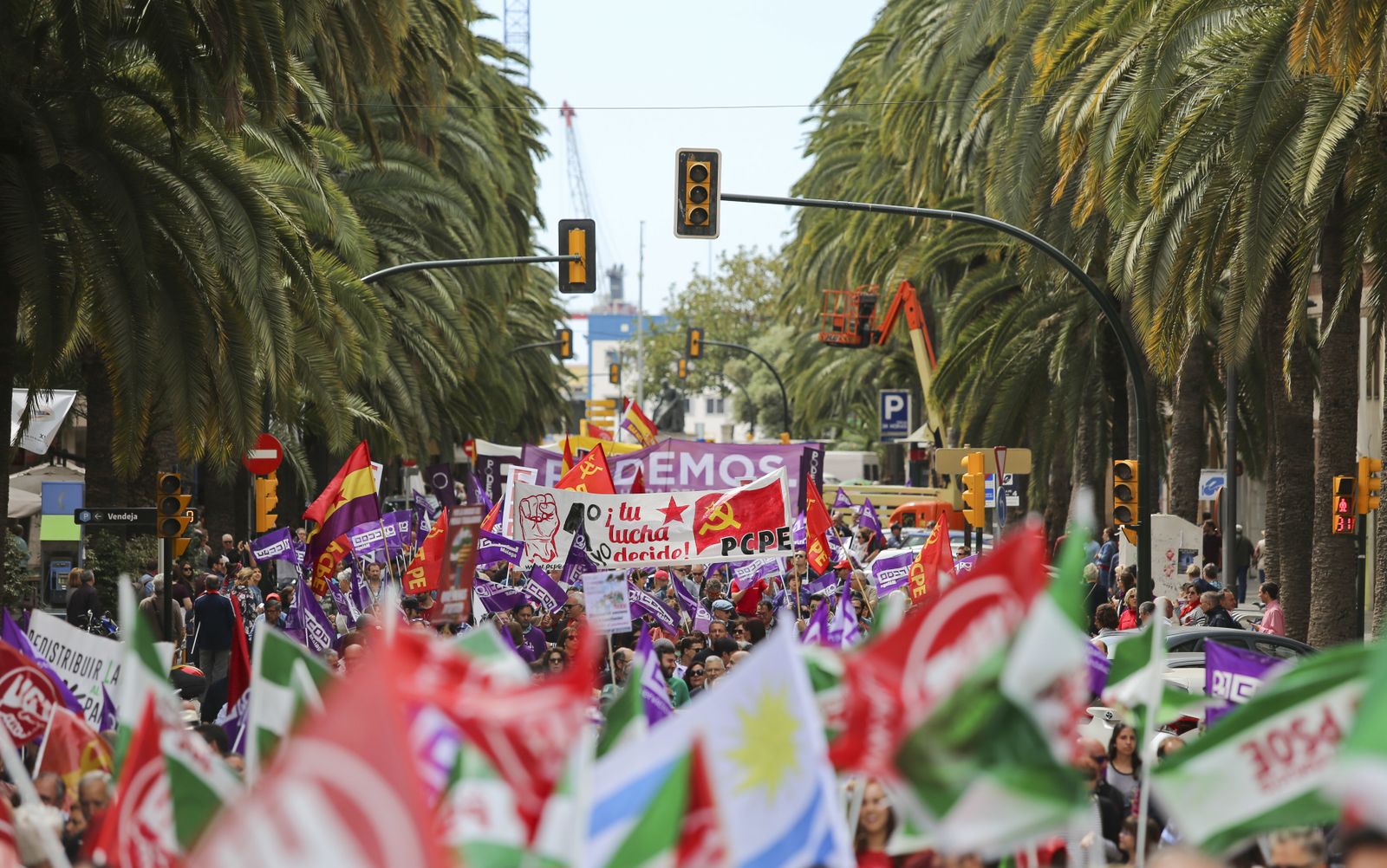 Manifestación del 1 de mayo