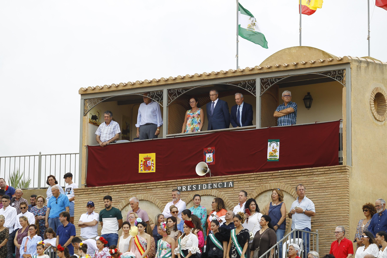 Imágenes de la corrida de rejones en la Feria taurina de Vera 2022