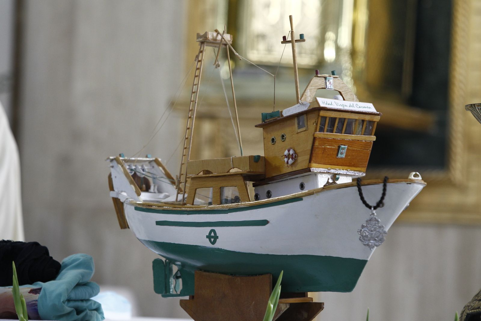 Fotogalería de la misa en honor a la Virgen del Carmen. Iglesia de San Roque. Almería