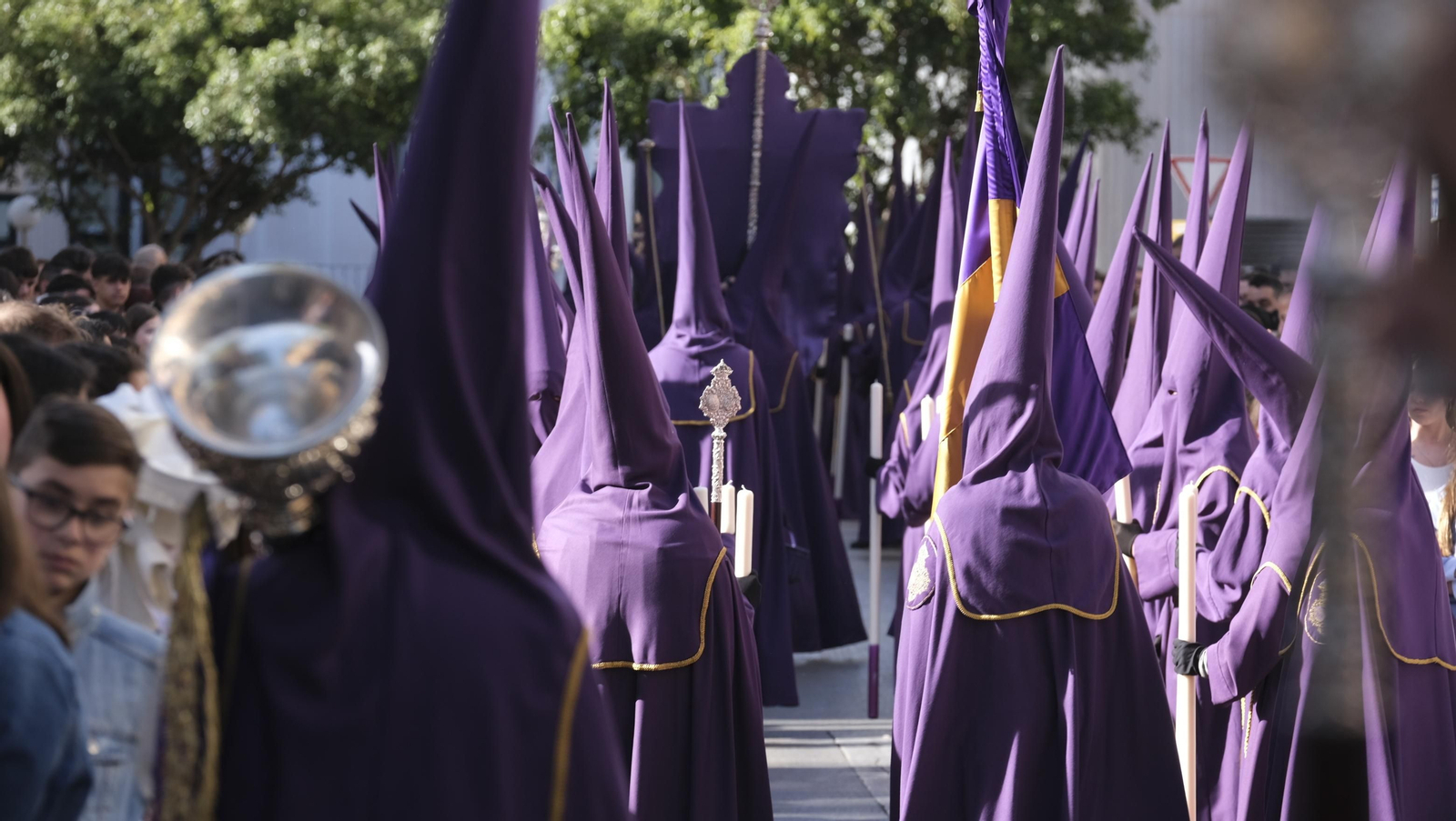 La procesión de Pasión en Almería, en imágenes