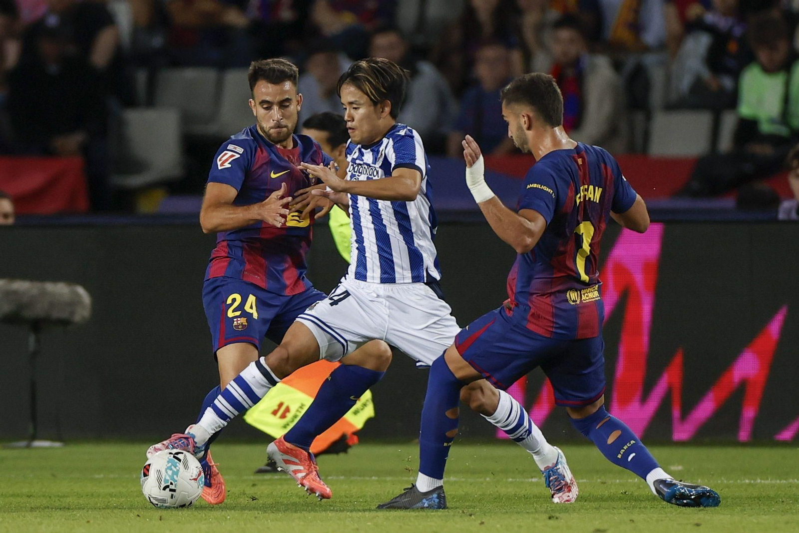 Las imágenes del Barcelona-Real Sociedad