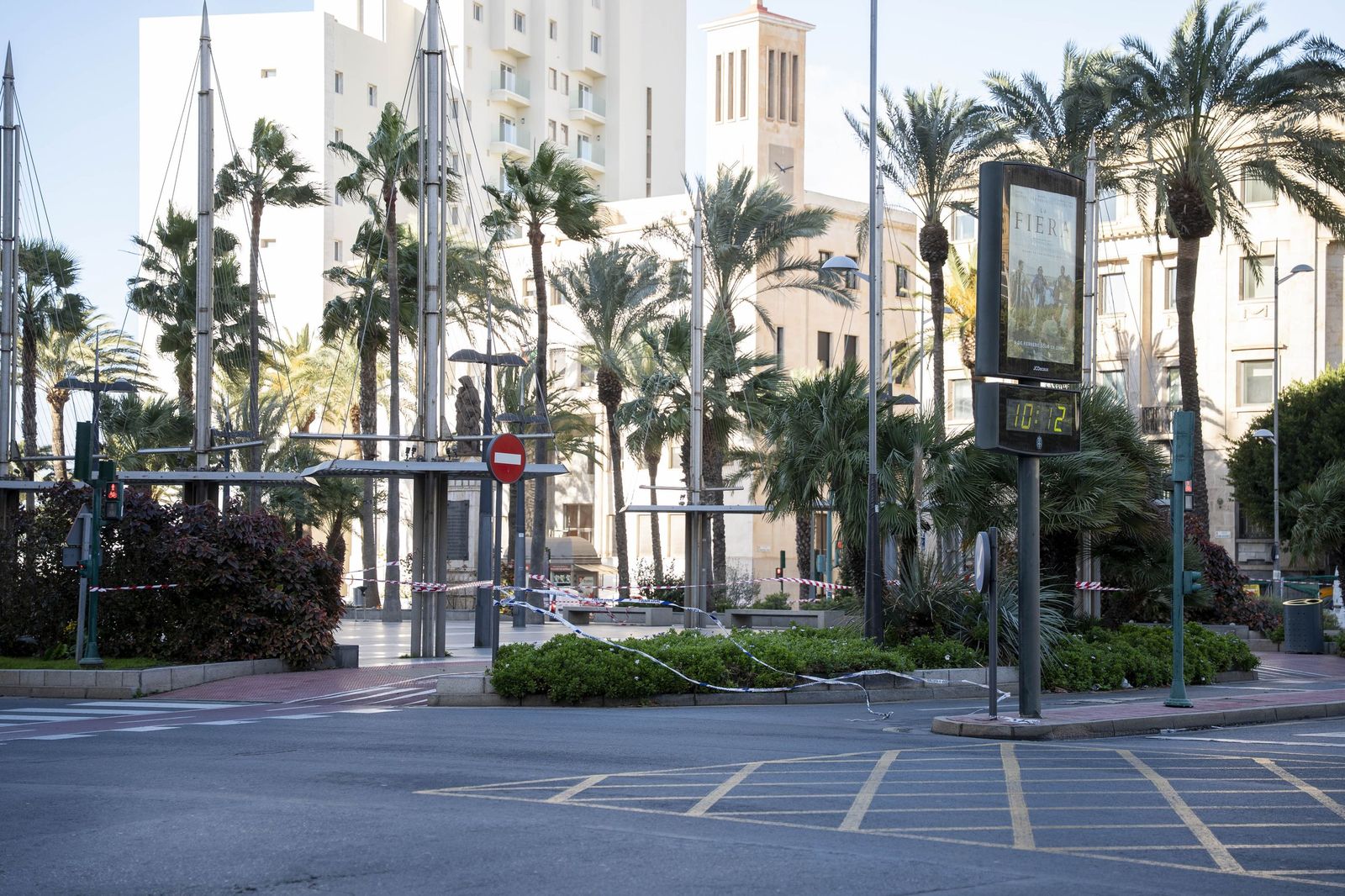 La Borrasca Leonardo se ensaña con Almería, en imágenes