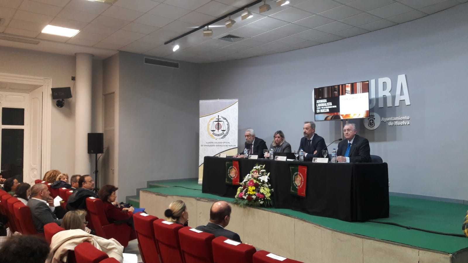 Inauguración de la I Jornada Laboralista, Fiscal y de la Seguridad Social