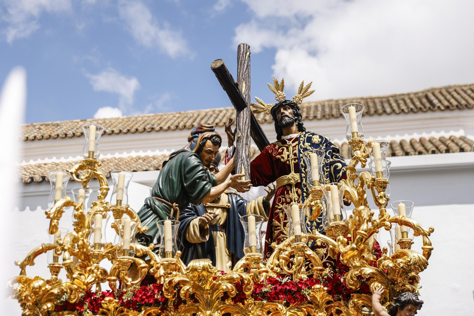 Las imágenes de la Hermandad de la Paz en la Semana Santa de Sevilla de 2025