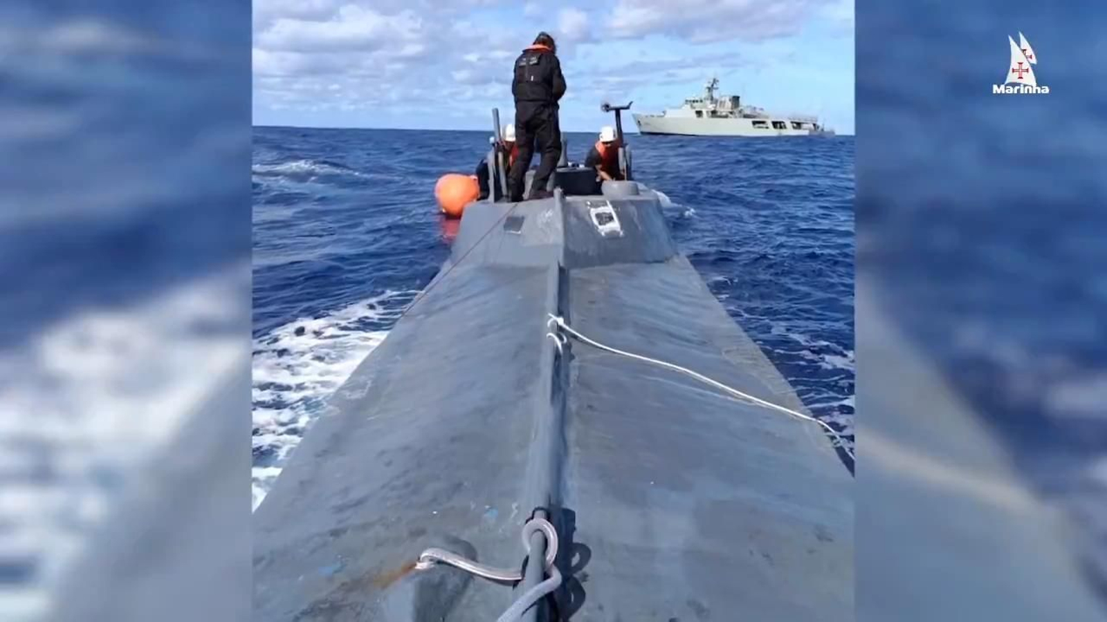 Portugal intercepta un narcosubmarino con 1,7 toneladas de cocaína con destino a la península ibérica