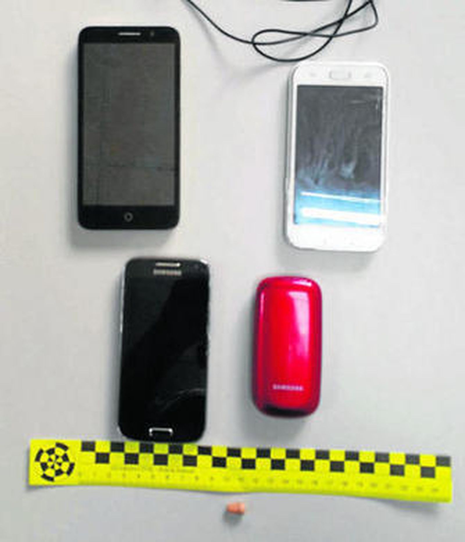 Parte del material intervenido por la Guardia Civil