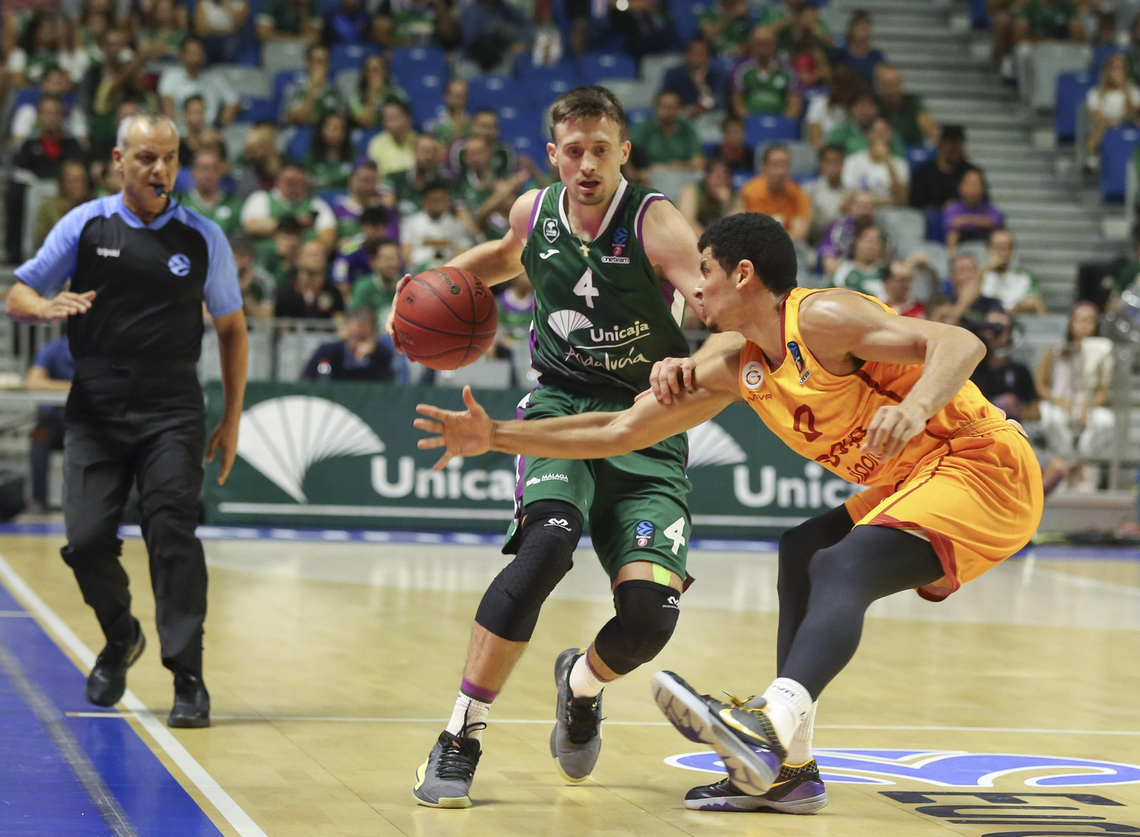 Avramovic, en un Unicaja-Galatasaray.
